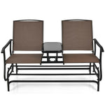 2-Person Double Rocking Loveseat