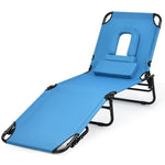 Outdoor Folding Chaise Lounger