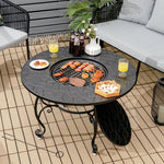 35.5 Feet Fire Pit Dining BBQ Grate