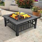 Portable Courtyard Metal Fire Pit