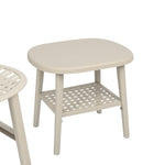 3 Pieces Hollow Design Retro Widened Seat