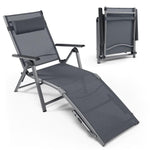 Outdoor Aluminum Chaise Lounge Chair