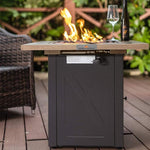 Propane Square Fire Table