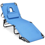 Beach Chaise Lounge Chair Removable Pillow