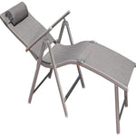 Aluminum Outdoor Folding Reclining Chaise