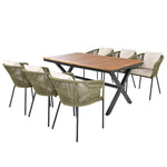 GO 7 Pieces Patio Dining Set