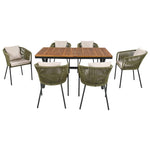 GO 7 Pieces Patio Dining Set